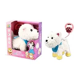 Любимец "Собачка", на поводке, звук, музыка, ходит, реагирует на ощупь и аплодисменты