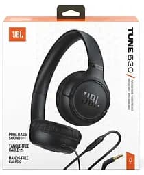 Гарнітура JBL TUNE 530 Black (JBLT530BLK) - мініатюра 8