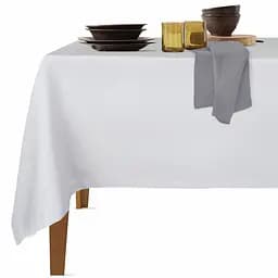 Набір скатертина з серветками Cosas Grey & Shadow 140х180 см (Set_ClGrey_35SerGraphite)