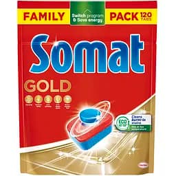 Таблетки для посудомийної машини Somat Gold 120 шт.