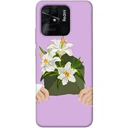 Чехол для телефона Xiaomi Redmi 10C flower print 3