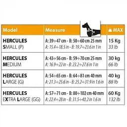 Шлеї для собак Ferplast Hercules P XL (FR75468517) - мініатюра 2