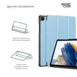 Чохол для планшета Samsung Galaxy Tab A9 8.7' SM-X110 SM-X115 SM-X117 Блакитний - мініатюра 2