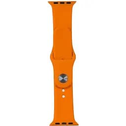 Ремінець Apple Watch Silicone 38mm Помаранчевий (13)