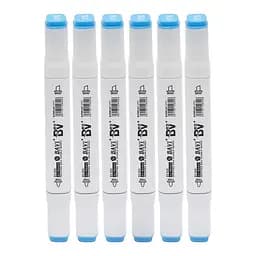 Скетч-маркер двусторонний Bavi №66, на спиртовой основе, 10 шт.