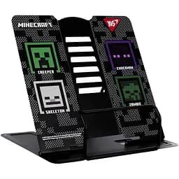 Подставка для книг Yes Minecraft металл черная (470521)