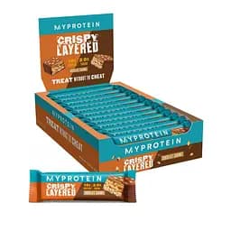 Батончик Crispy Layered, 12*58 грамм Шоколад-карамель MyProtein fit0023323