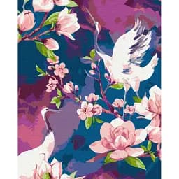 Картина по номерам Brushme Песня журавля 40x50 см