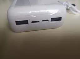 Універсальна мобільна батарея Powerbank Reinston EPB028 20000mAh (port USB-C) Білий - мініатюра 9