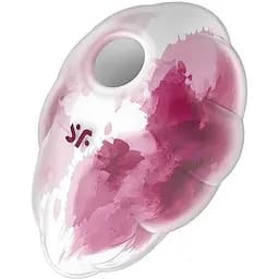 Вакуумний стимулятор клітора з вібрацією Satisfyer Cloud Dancer рожевий