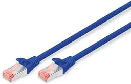 Патч-корд CAT 6 S-FTP 10м AWG 27/7 LSZH синій Digitus teh0018344