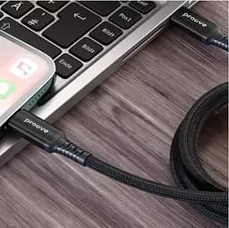 Кабель Proove Speed Line Type-C to Type С 240W USB 4.0 1m (CCSL60002201) - мініатюра 3