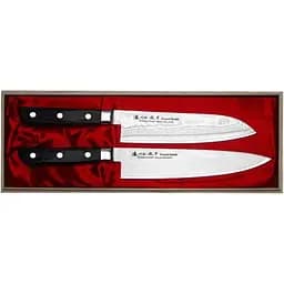 Набір із 2-х кухонних ножів Satake Daichi у подарунковій коробці (HG8555W)