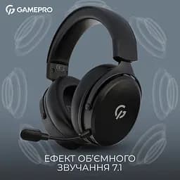 Навушники GamePro Asgard Skadi Wireless Black (HSW191B) - мініатюра 5