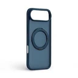 Противоударный чехол-панель для Apple iPhone 17 Air, Unit Stand2, синий, силикон + поликарбонат, защита всего корпуса, с подставкой, поддержка магнитных держателей и беспроводной зарядки (MagSafe), ArmorStandart (ARM86344) - мініатюра 2