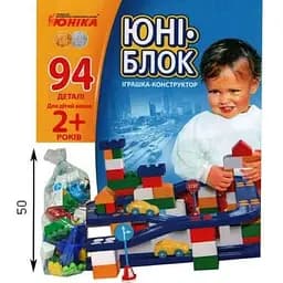 Конструктор Юніка Юни-блок 94 дет.