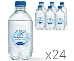 San Benedetto Bolle Decise Frizzante, Упаковка 24 шт. х 330 мл, Сан Бенедетто, Вода мінеральна, газована, ПЕТ