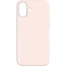 Чохол Make Apple iPhone 16 Plus Silicone Chalk Pink
