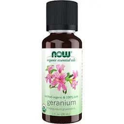 Ефірна олія герані Now Foods Organic Geranium Oil 30 мл