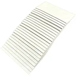 Магнітний вініл з клейовим шаром Leader MVK30х60 розмір 30х60 мм 0,7 мм