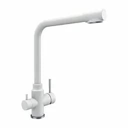 Смеситель для кухни под осмос Platinum KT 8201 (8626) белый в точку Белый