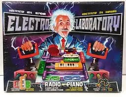 Электронный конструктор "Electro Laboratory. Radio+Piano" Danko Toys ELab-01-03 Radio+Piano