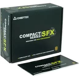 БЖ 550W Chieftec COMPACT CSN-550C SFX 80mm, 80+ GOLD, Modular, Retail Box (CSN-550C)