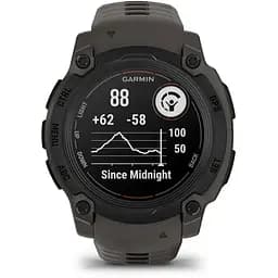 Смарт-годинник Garmin Instinct E 40 mm Black with Charcoal Silicone Band (010-02932-13) - мініатюра 2
