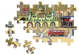 Паровозик Chuggington Вілсон з механічною функцією та пазлом (EU890301) - мініатюра 6
