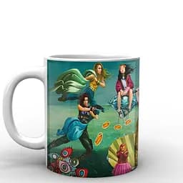 Кухоль GeekLand Хижі птахи всі Birds of Prey BOP.03.01 330 мл білий