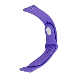 Ремінець Silicone 22 мм Watch Gear S3/ Watch 46 мм/Xiaomi Amazfit Deep Purple L