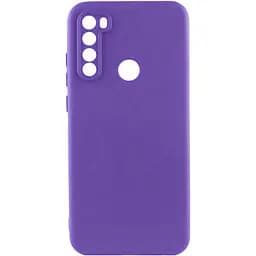 Чохол TPU Getman Liquid Silk Full Camera для Xiaomi Redmi Note 8T Фіолетовий / Ultra Violet