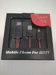MHL кабель microUSB to HDMI для під'єднання телефона до телевізора - мініатюра 2