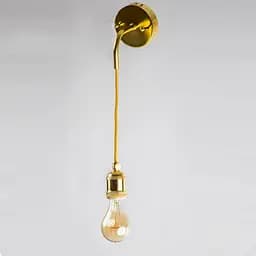 Латуное настенное бра, PikArt арт. 3958 золотой