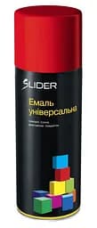 Фарба аерозольна емаль SLIDER RAL 3020 Транспортний червоний 400мл