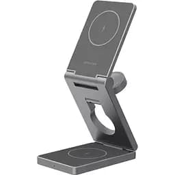 Беспроводное зарядное устройство Proove Titan Volt 3in1 Gray (WSTV15000003) [131672]