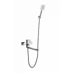 Змішувач для ванни нержавіюча сталь Wezer PRO7A-02 Нержавіюча сталь