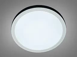 Смарт-люстра кругла LED Diasha YR-500BLACK 72Вт, без пульта, для коридору, спальні, кухні, офісу, IP20