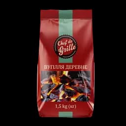Вугілля деревне Chef de Grille 1.5 кг