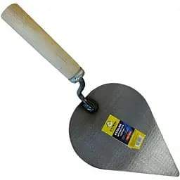 Кельма штукатура Сталь 190x150 толщина 1.5 мм лакированная в форме сердца (102545)