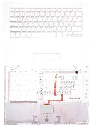 Клавіатура для ноутбука Apple MacBook (A1181) White, (White TopCase) - мініатюра 3