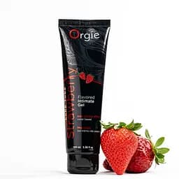 Лубрикант на водній основі Orgie Lube Tube Strawberry, 100 мл Orgie 21104; 69-21104 100844 - мініатюра 3