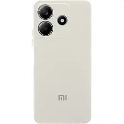 Чехол Lakshmi Silicone Cover Full Camera (AA) with logo для Xiaomi Redmi Note 14 5G Белый / White