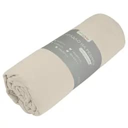 Простирадло на резинці Home Line, трикотаж, 200х140 см, кремовий (156096)