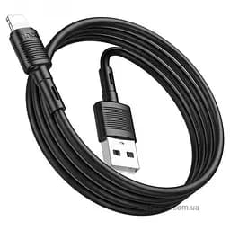 Кабель Hoco X83 Pisces Cable USB to Type-C 3A 1m White