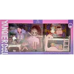 Детская игрушечная кукла YQE-Girl Bambi 3688-184A с аксессуарами