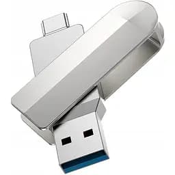 Двойной флеш - накопитель 2 интерфейса Hoco UD10 64GB USB 3.2 + Type-C