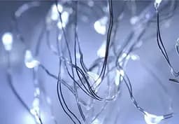 Світлодіодна гірлянда Sun Lamp Крапля Роси 200 LED 20 м оптом холодне біле світло - мініатюра 5