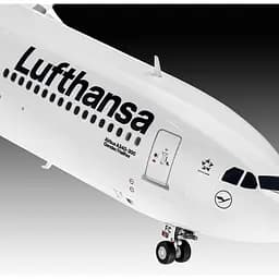 Збірна модель Revell Літак Airbus A340-300 Lufthansa рівень 4, масштаб 1:144, 114 деталей (RVL-03803) - мініатюра 6