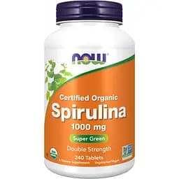 Спіруліна Now Foods Spirulina 1000 мг 240 таблеток
